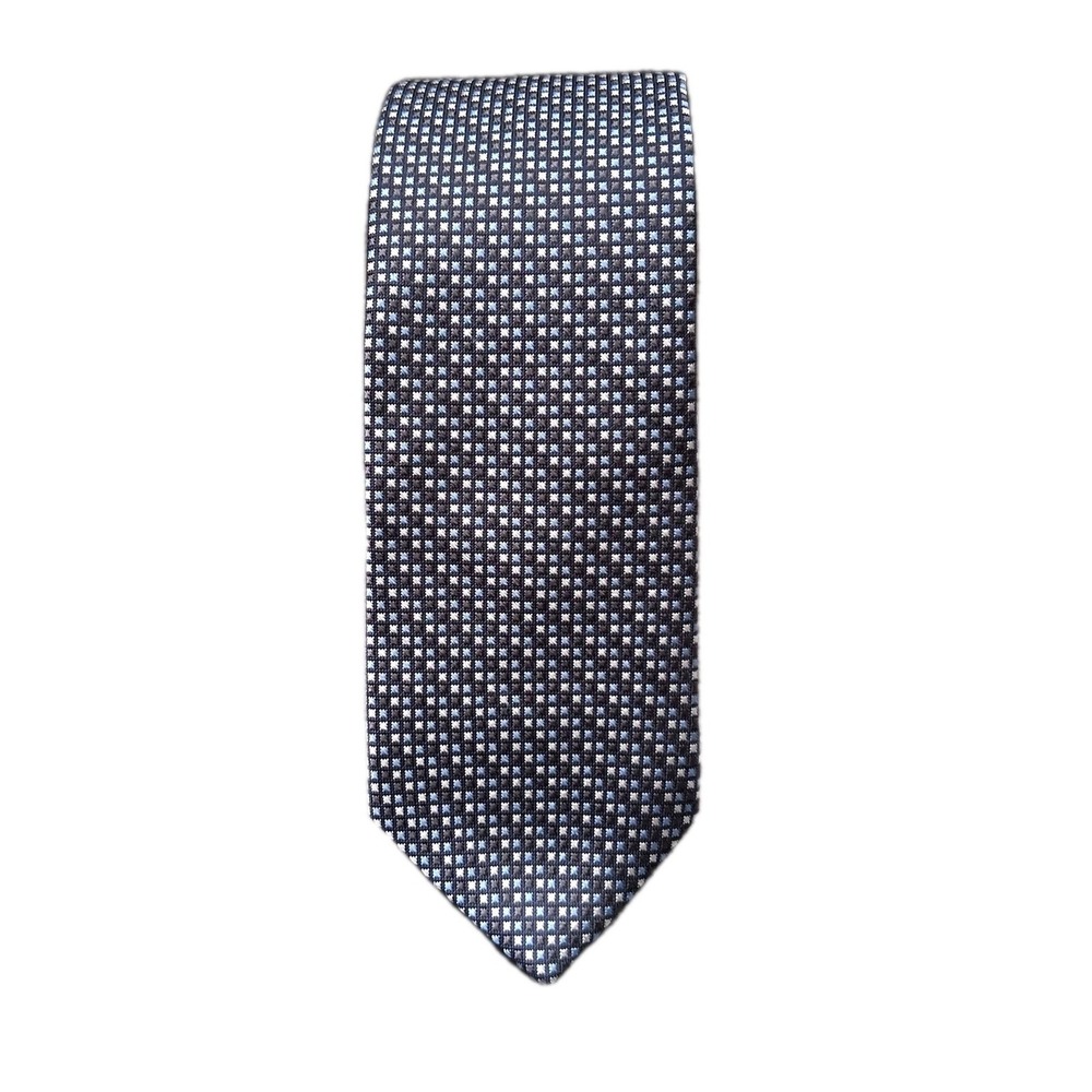 Vtg Brooks Brothers Men's XL Silk Rep Tie Geometric Multicolor Made USA 90's Y2K